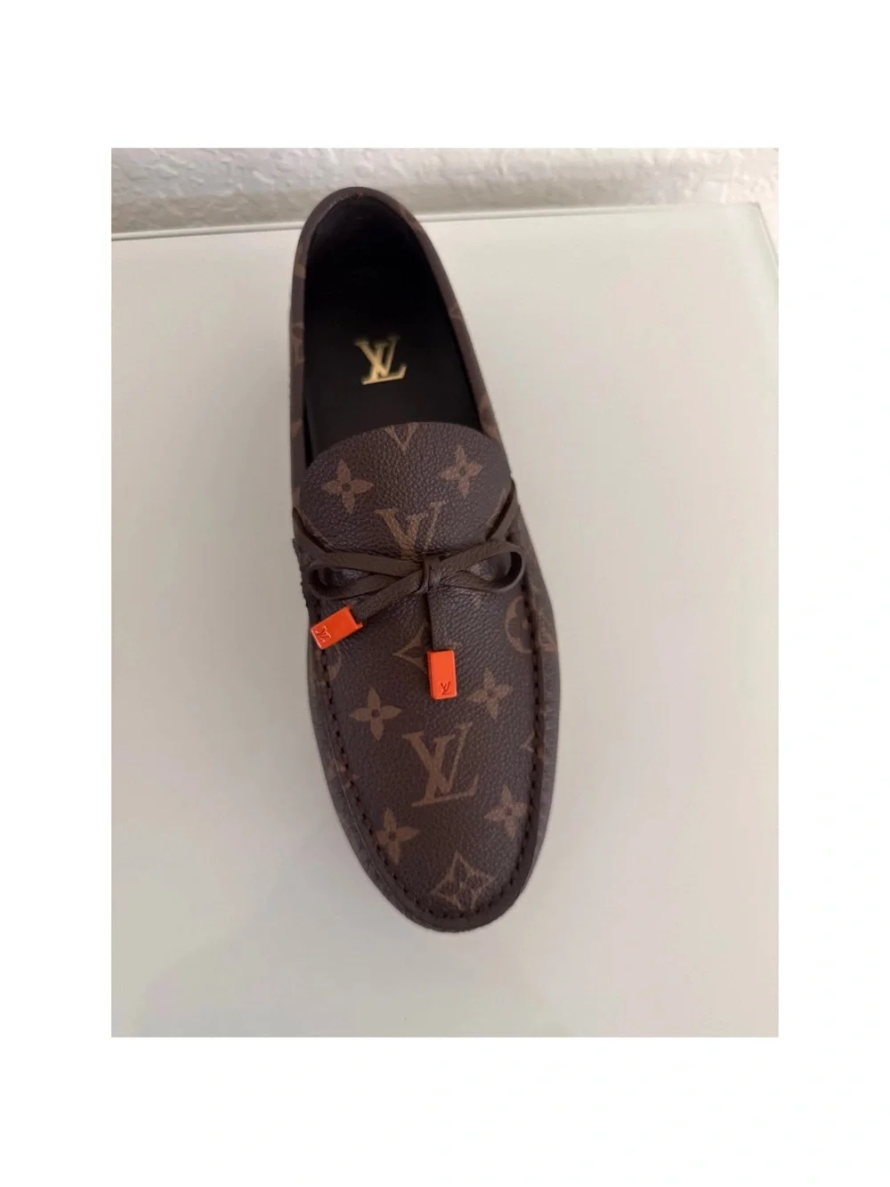 NWTS Louis Vuitton LV Driver Mocassin Men's Size 6.5